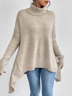 Eleganter Unisex Rollkragenpullover für jeden Anlass Damen