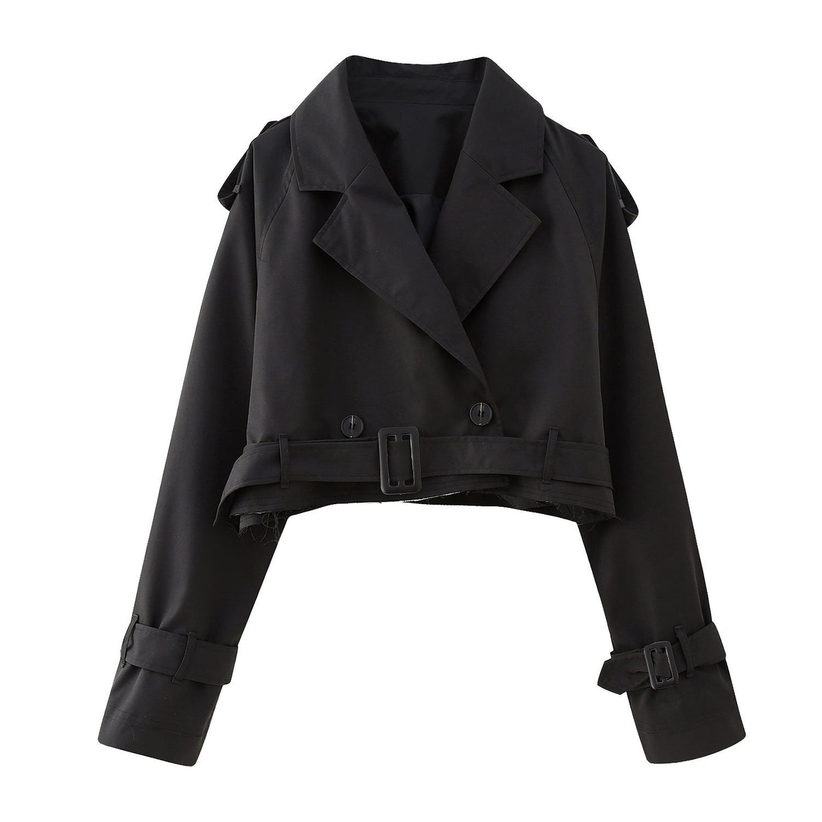 Karla | Stilvoller und vielseitiger kurzer Trenchcoat