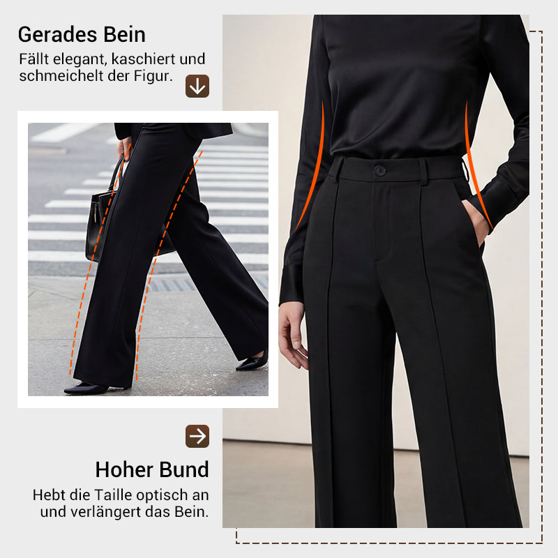 Damen Anzughose mit hoher Taille (1 kaufen, 1 GRATIS dazu)