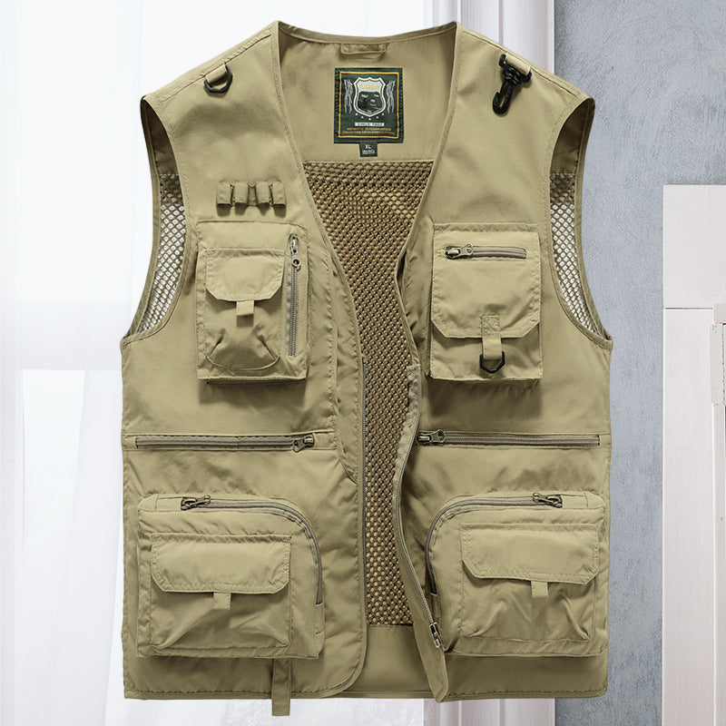 Livia | Weste mit Mehrtaschendesign und Netzfutter