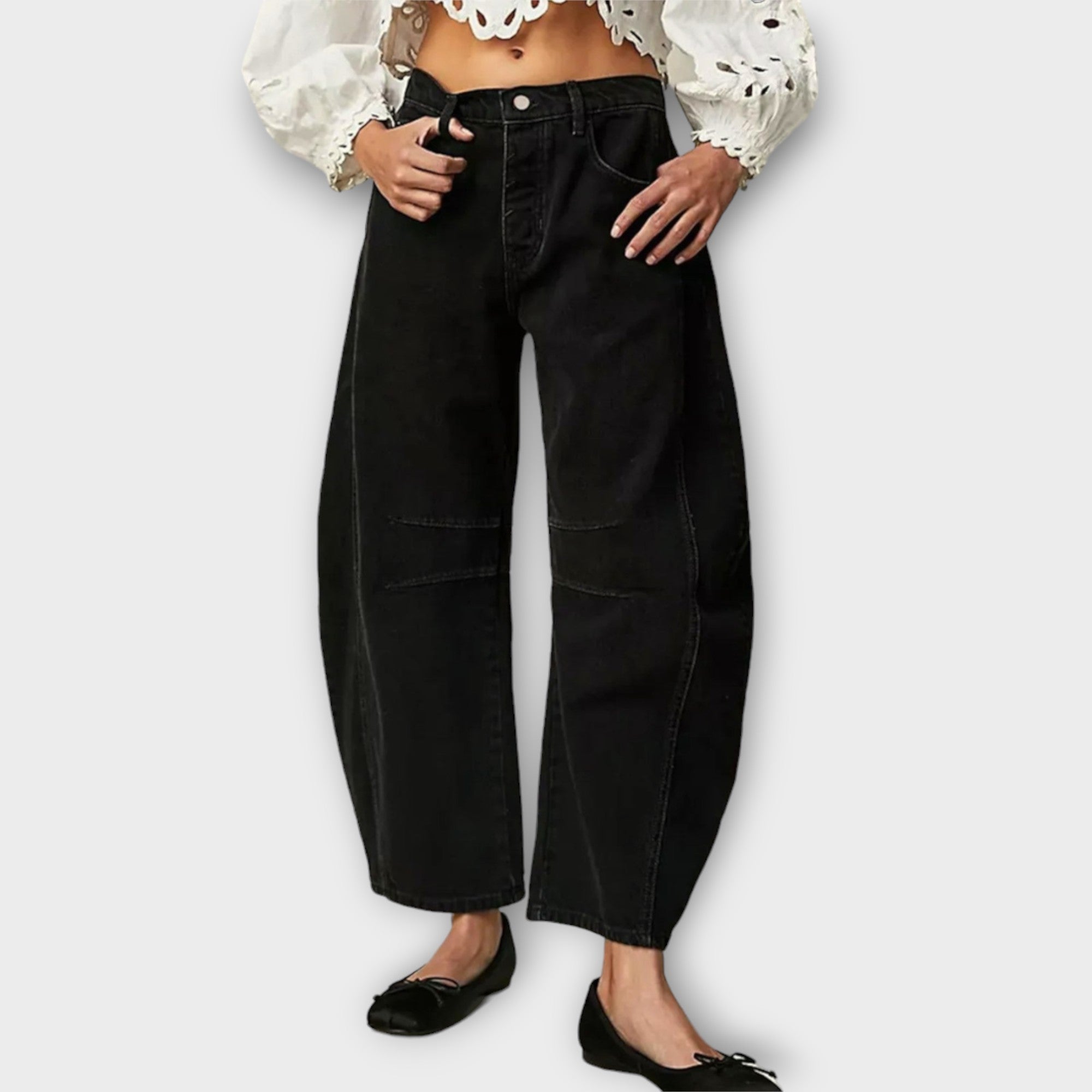 Locker sitzende Komfort-Jeans