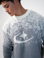 Kuscheliger, flauschiger Mohair-Pullover