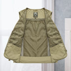 Livia | Weste mit Mehrtaschendesign und Netzfutter