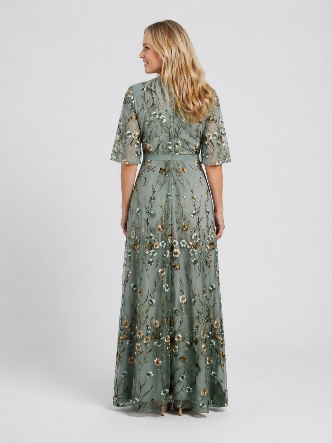 Amelie | Maxikleid mit Blumenmuster