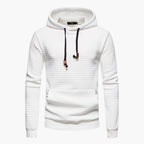 Marco | Herren bequemer Kapuzenpullover mit strukturierter Optik