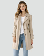 Charlotte | Zeitloser und klassischer Trenchcoat