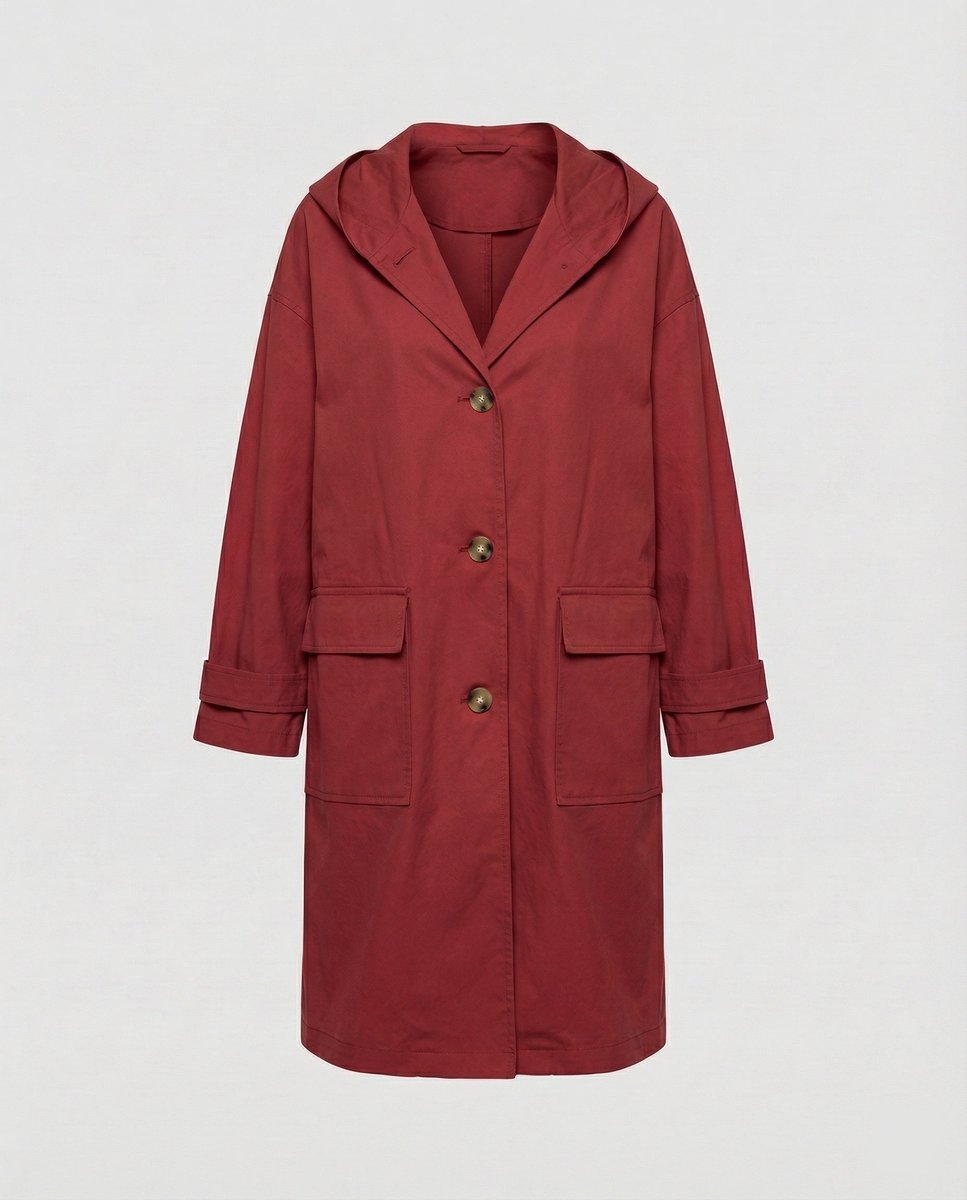 Jessica | Lässiger wasserdichter Trenchcoat