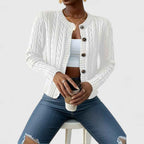 Eleganter trendiger Cardigan für einen schicken Look Damen