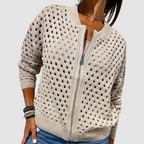 Eleganter Premium-Strickcardigan Damen
