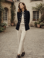 Blazer mit Knopfleiste