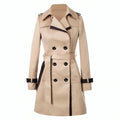 Genevieve | Eleganter Longline-Trenchcoat mit Gürtel