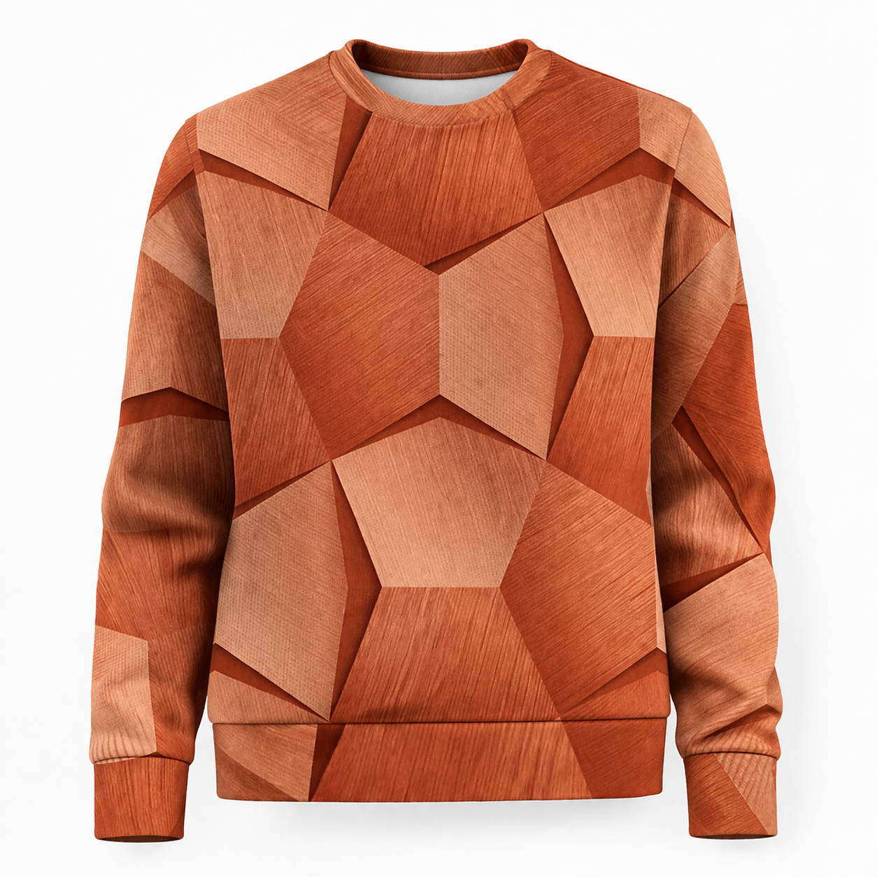 FELYSSIA - Damen Oberteil mit geometrischem Muster