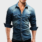 Denim-Hemd