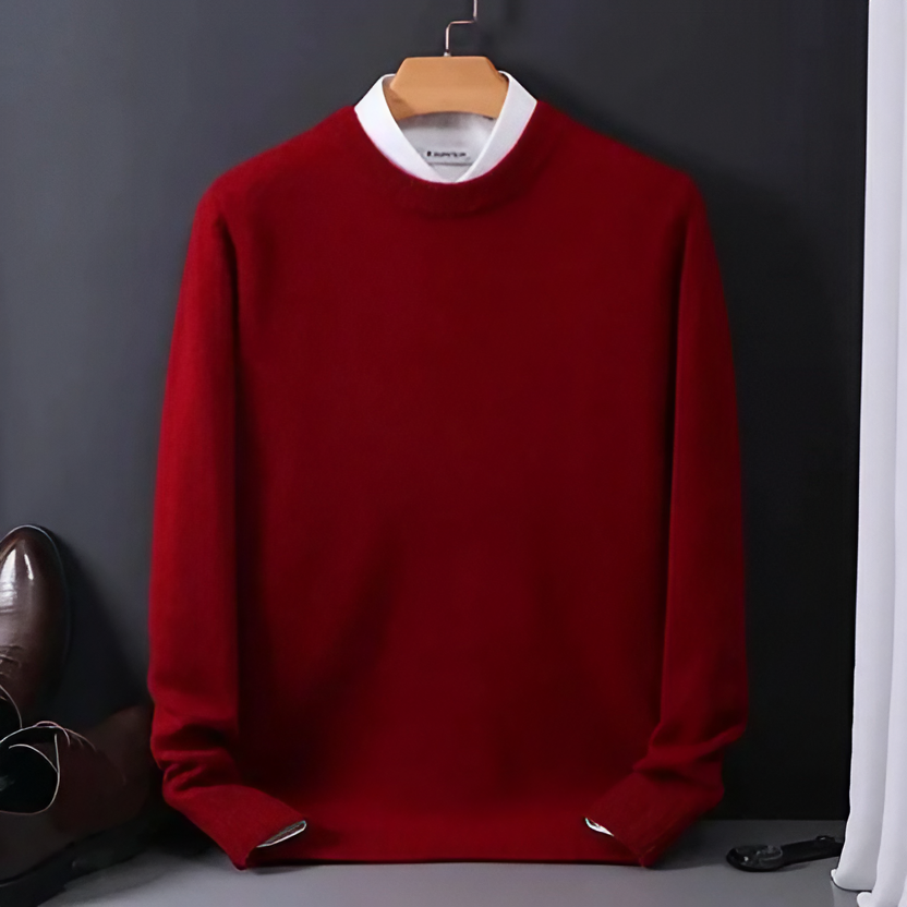 Klassischer Cashmere Pullover