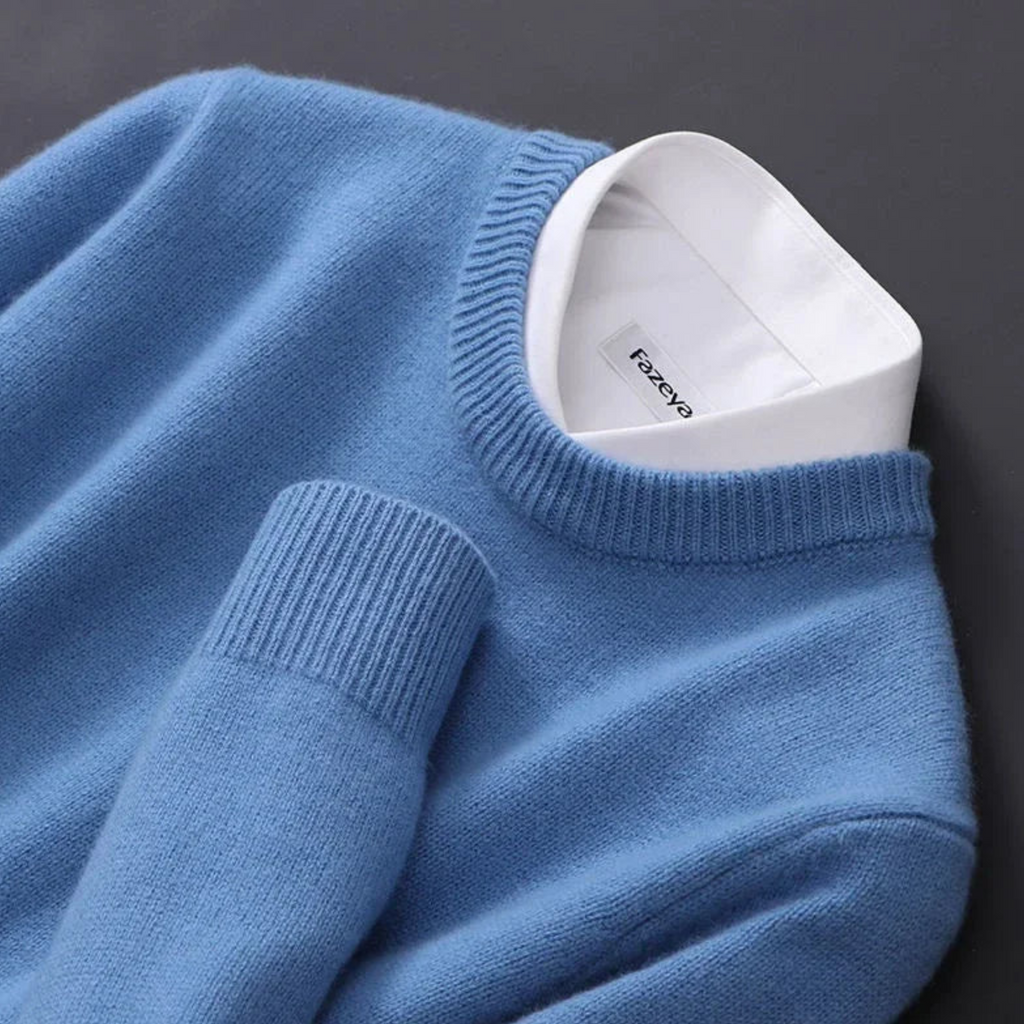 Klassischer Cashmere Pullover