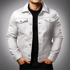 Sandro | Herren Denim Jacke für Komfort und Vielseitigkeit