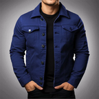 Sandro | Herren Denim Jacke für Komfort und Vielseitigkeit