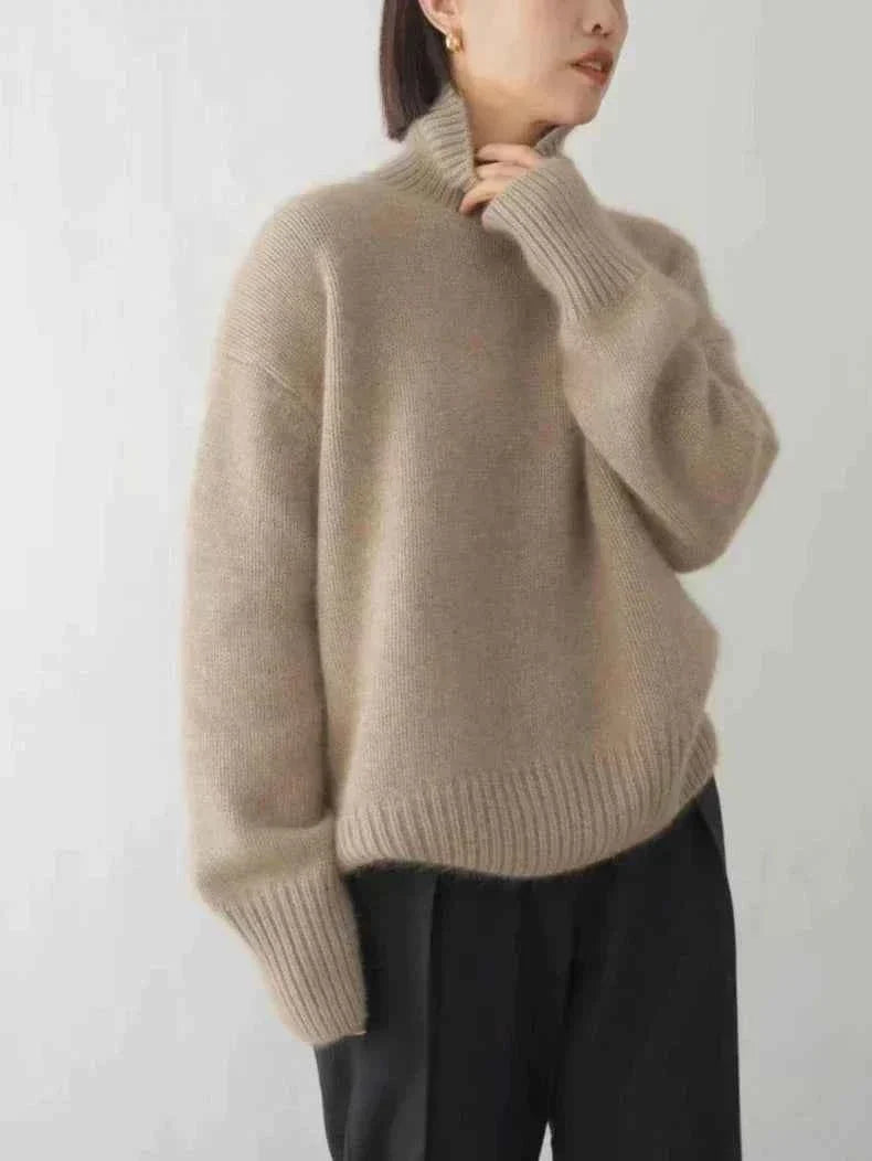 LINEA - Eleganter Rollkragenpullover für einen raffinierten Stil Damen
