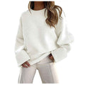 Gemützlicher Oversize-Flausch-Strickpullover - wolkenweicher Komfort, lockere Passform