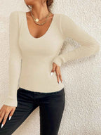 Eleganter Damen-Langarm-Pullover für stilvolle Looks