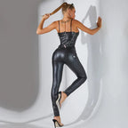 Schmale Biker-Jeans