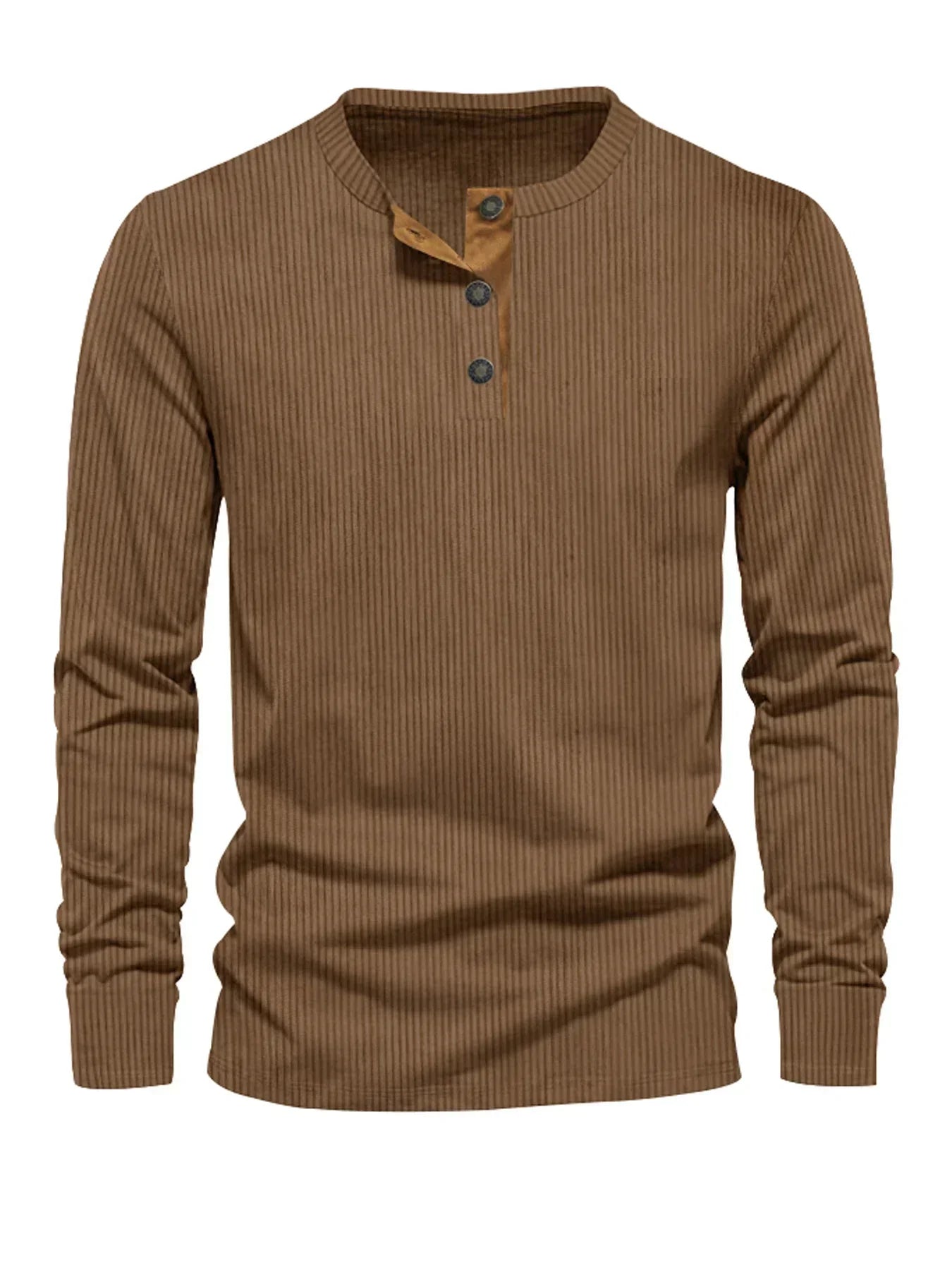Klassisches Herren-Langarmshirt