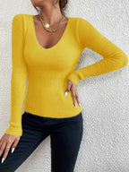 Eleganter Damen-Langarm-Pullover für stilvolle Looks