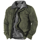 Marlon | Herren warme Winterjacke mit Pelzfutter