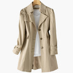 Serena | Eleganter und trendiger Trenchcoat für den Alltag