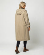Jessica | Lässiger wasserdichter Trenchcoat