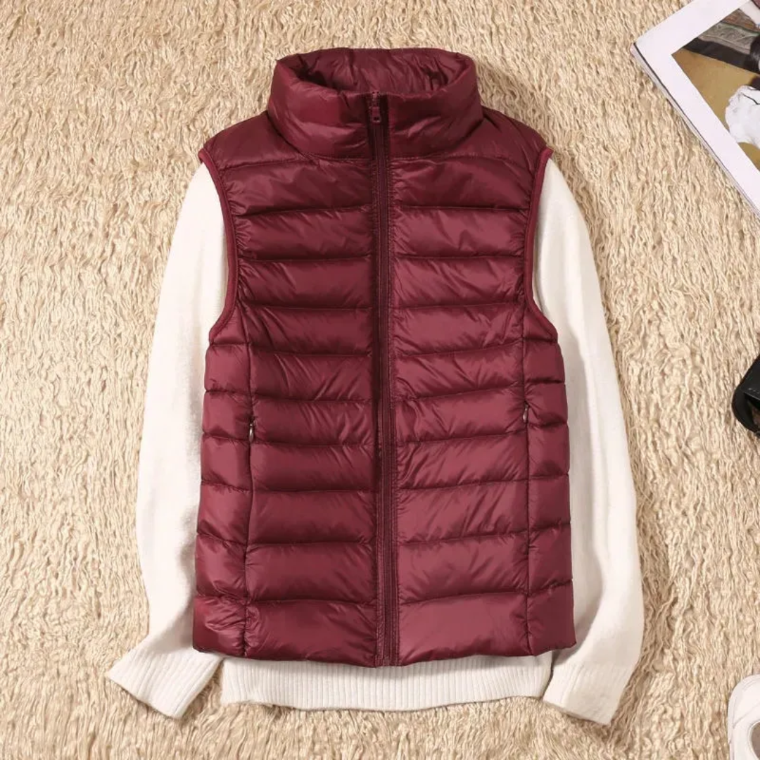 Josefien | Wasserdichter Gepolsterter Bodywarmer