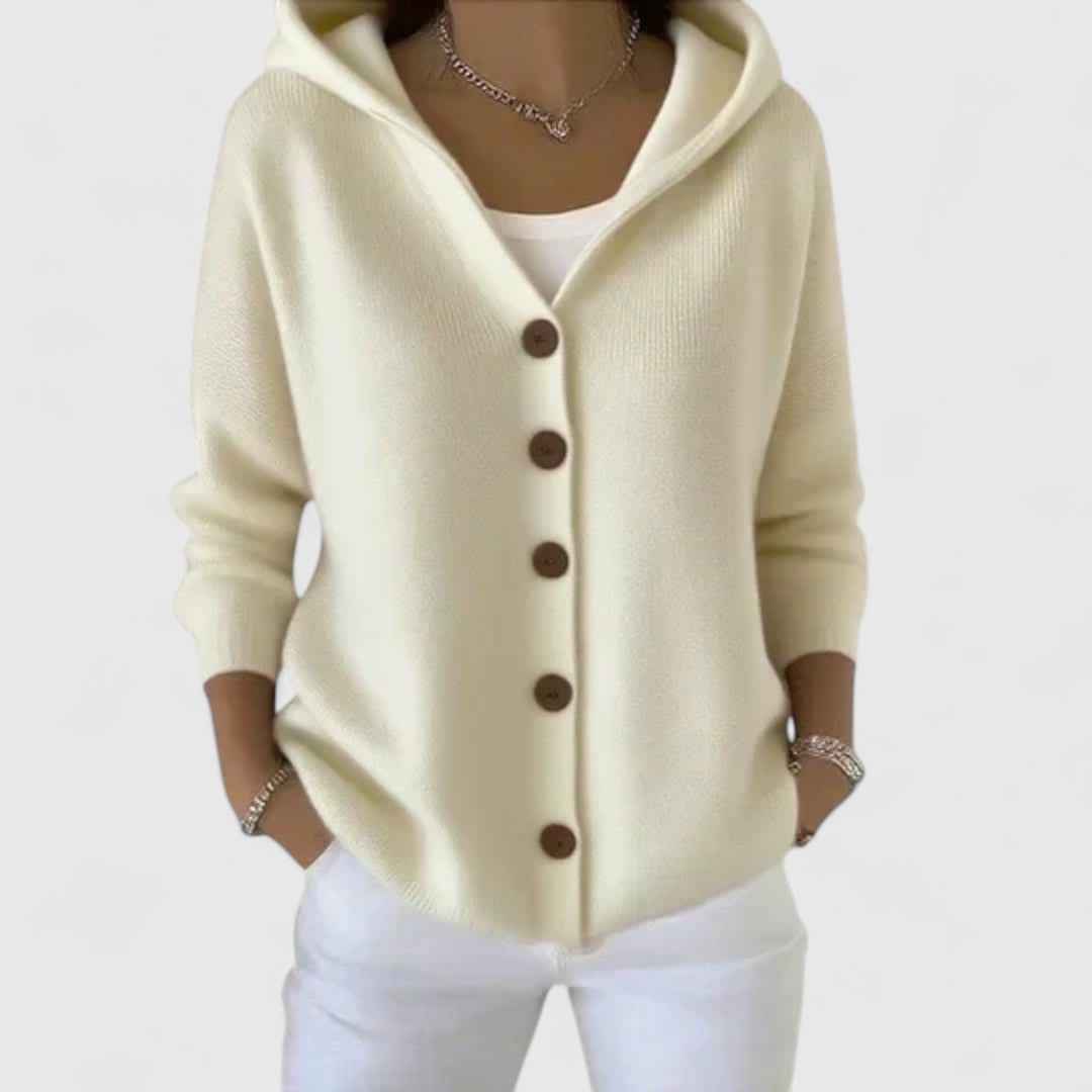 Elegantes modisches Cardigan Kleid Damen