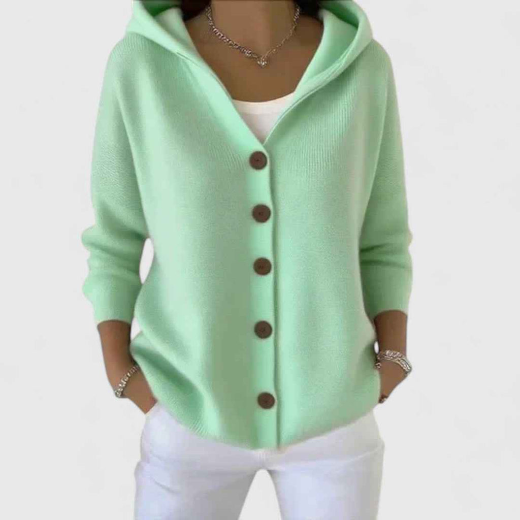 Elegantes modisches Cardigan Kleid Damen