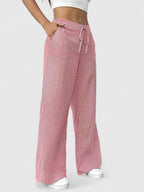 Bequeme Weite Hose mit Eleganten Details