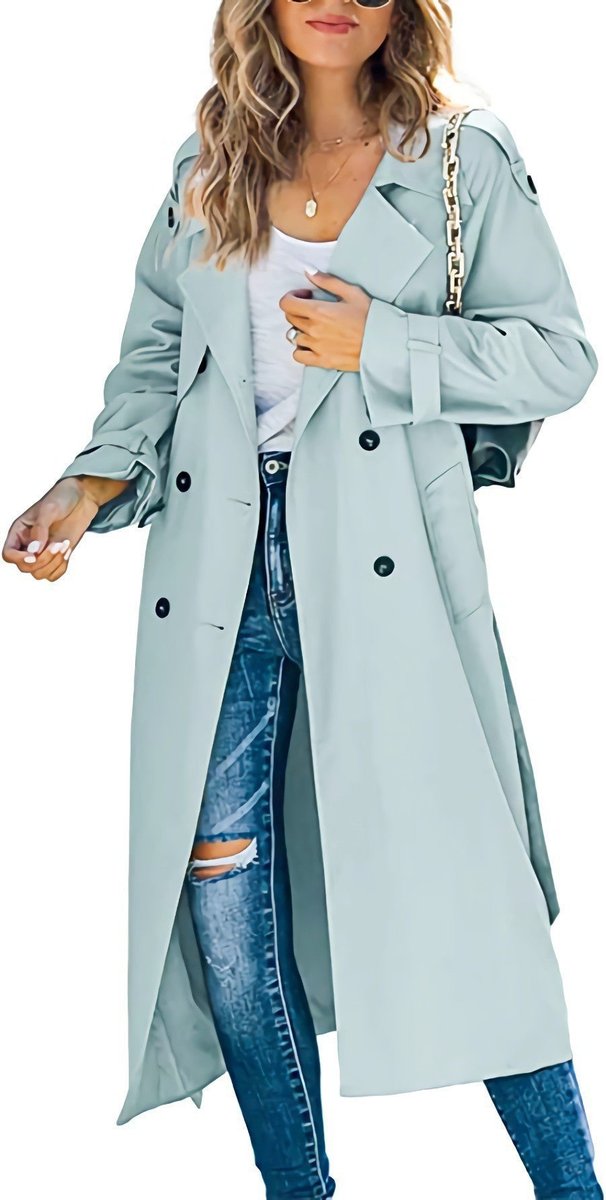Victoria | Zeitloser und eleganter langer Trenchcoat
