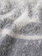 Kuscheliger, flauschiger Mohair-Pullover