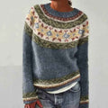 Eleganter Retro-Stil Pullover für einen einzigartigen Look Damen