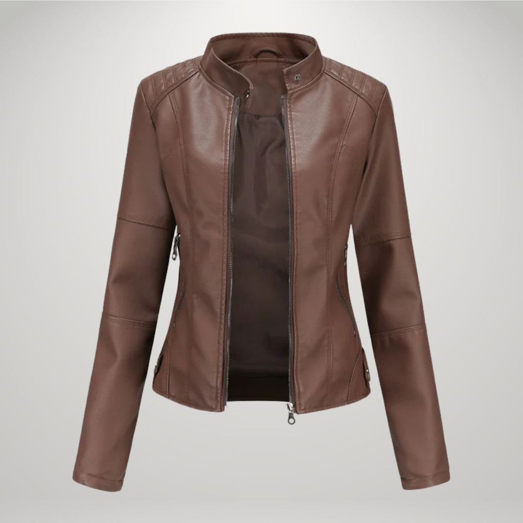 Ellery | Women's Leather Jacket - Minimalist