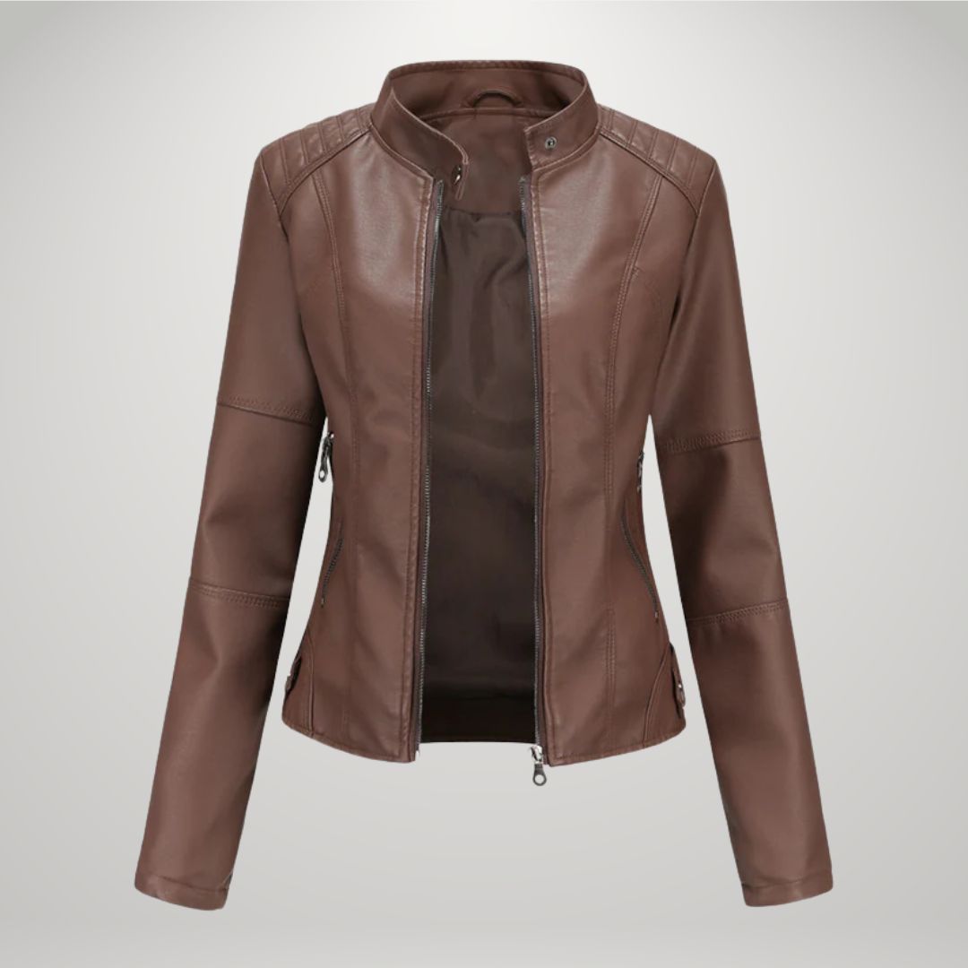 Ellery | Women's Leather Jacket - Minimalist