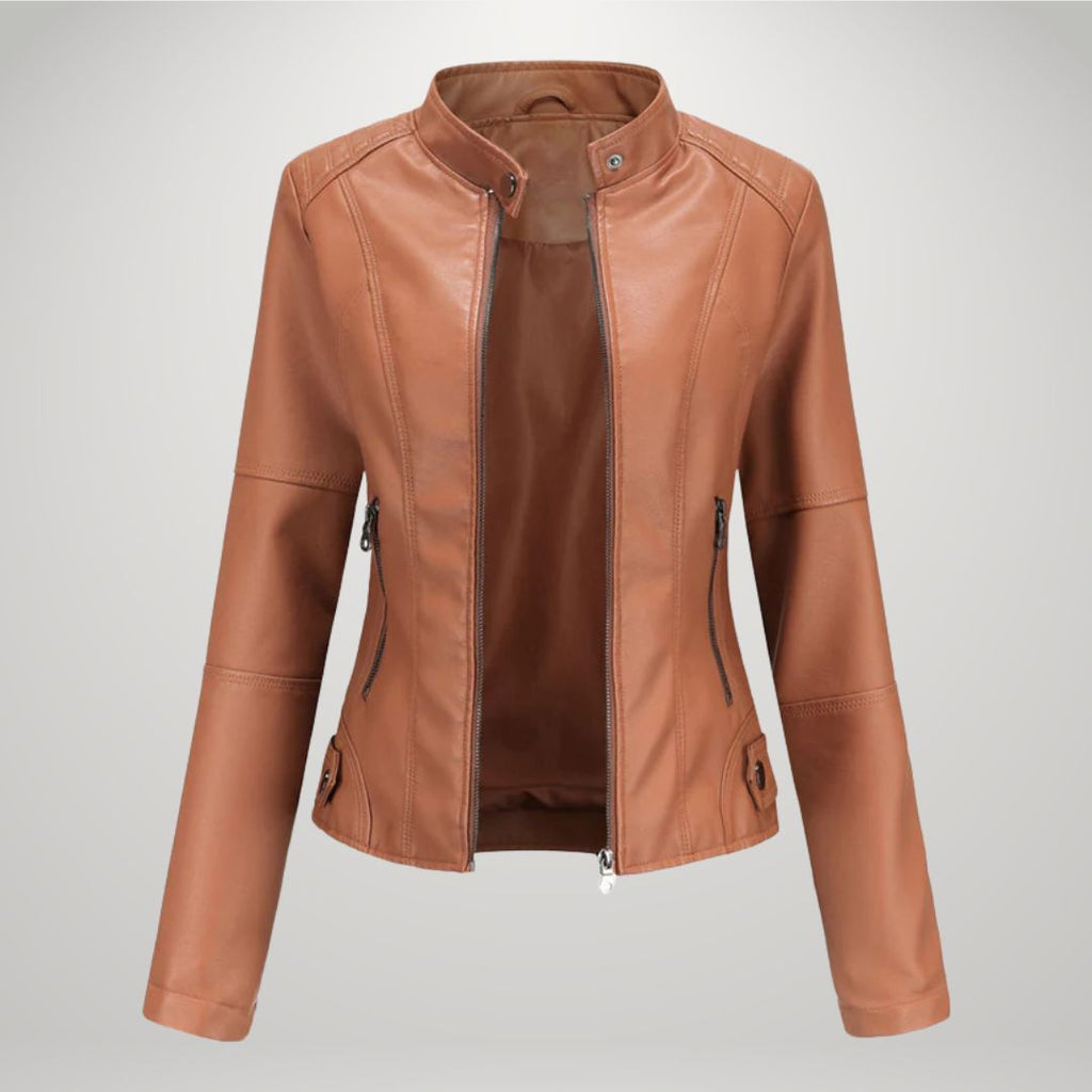 Ellery | Women's Leather Jacket - Minimalist