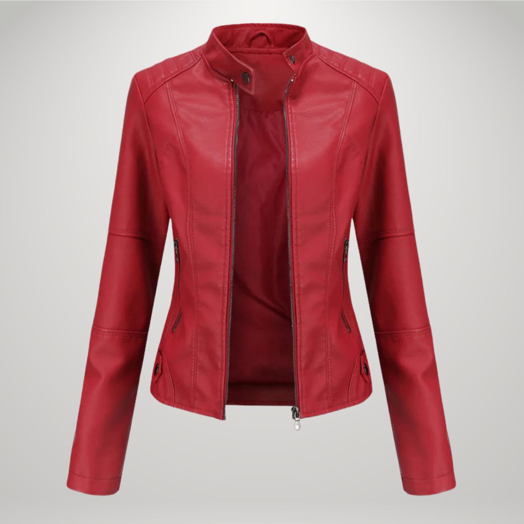 Ellery | Women's Leather Jacket - Minimalist