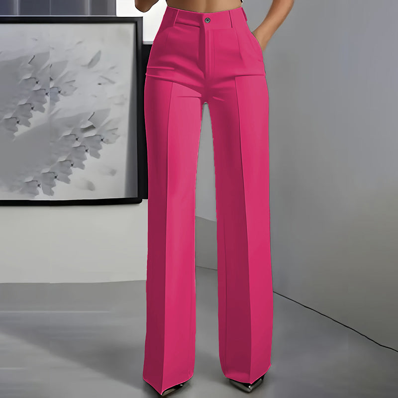 Damen Anzughose mit hoher Taille (1 kaufen, 1 GRATIS dazu)