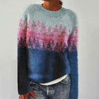 Retrokomfortabler und Gemütlicher Pullover Damen