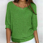 Federleichter Strickpullover Damen