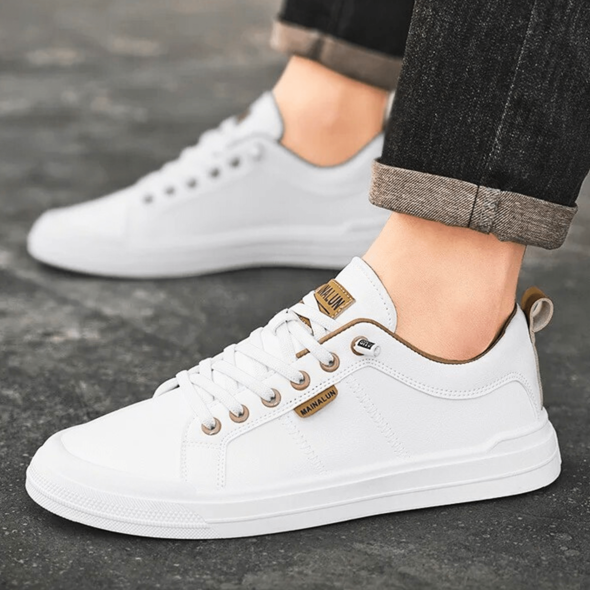 Savenora | Herren Leder-Sneaker
